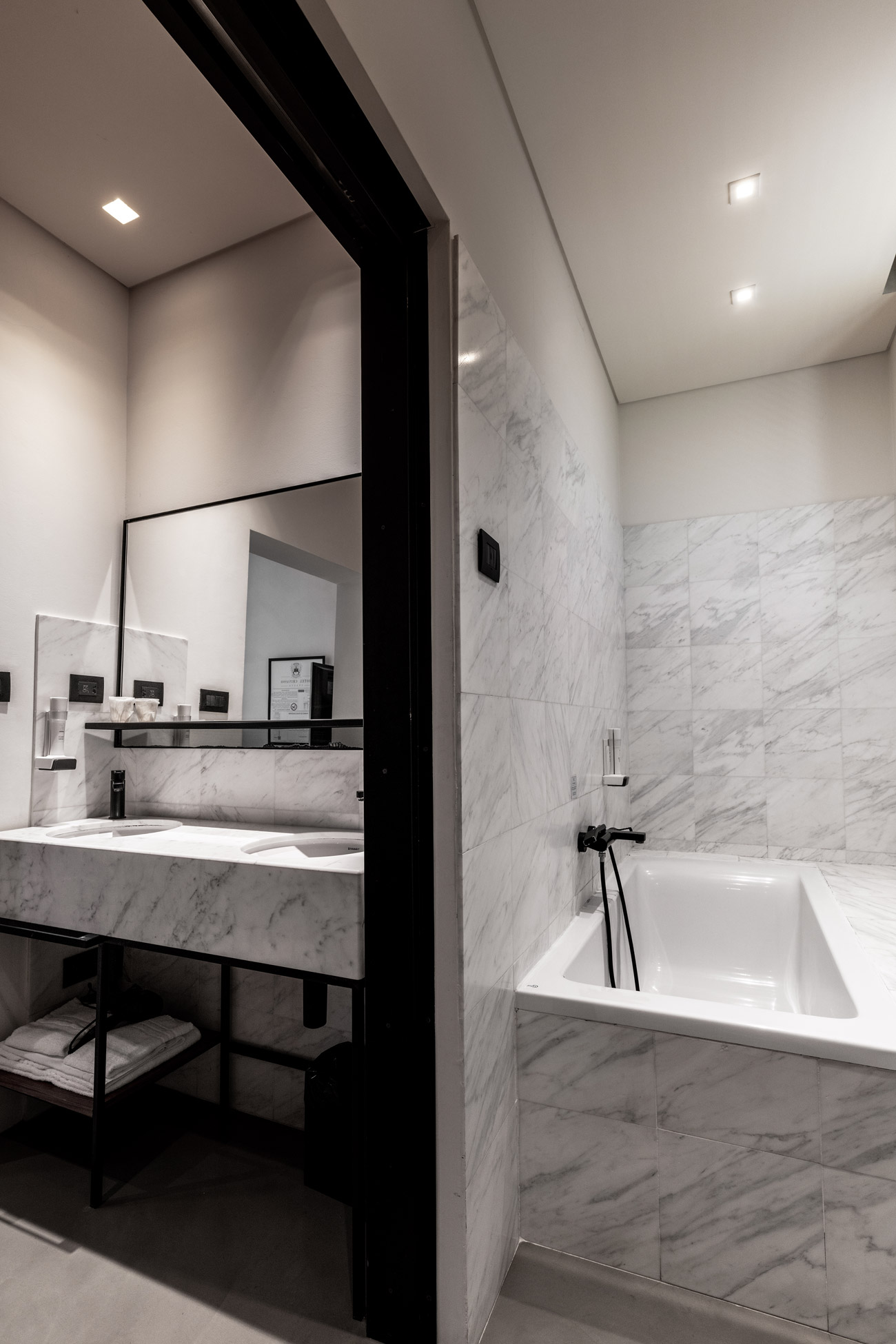 Bagno in marmo